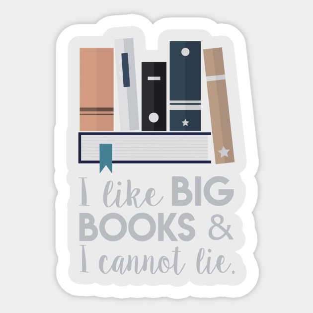 I Like Big Books Sticker by abcmaria